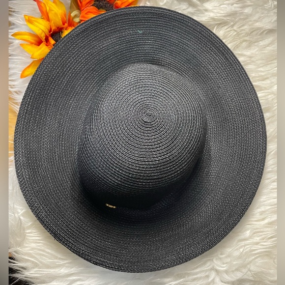 🌺 Eric Javits black straw hat 🌺 - Picture 9 of 9